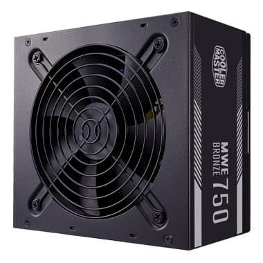 POWER SUPPLY PSU COOLER MASTER MWE 750 BRONZE V2 - 750W 80+ Bronze