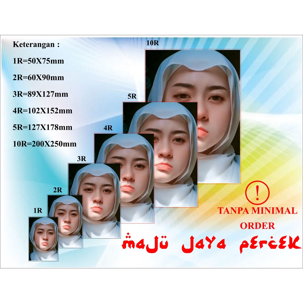 cuci foto/cetak foto bisa satuan