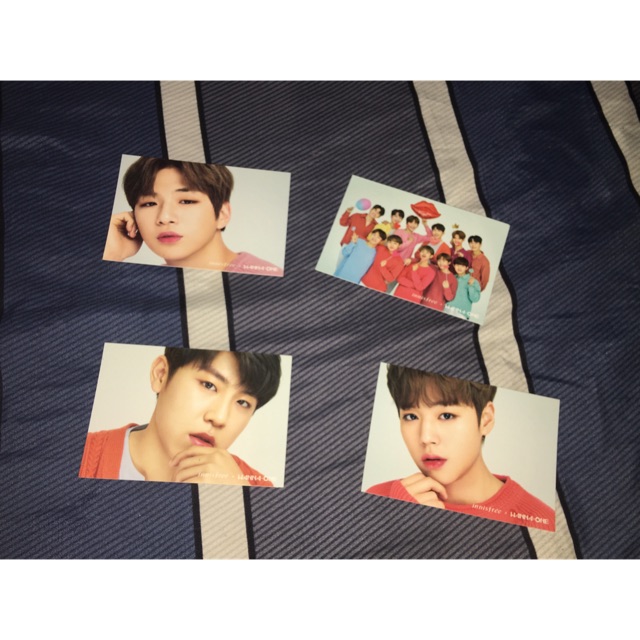 Wanna One PC Daniel Jihoon Woojin Group OT11 Official Innsfree Lipbalm