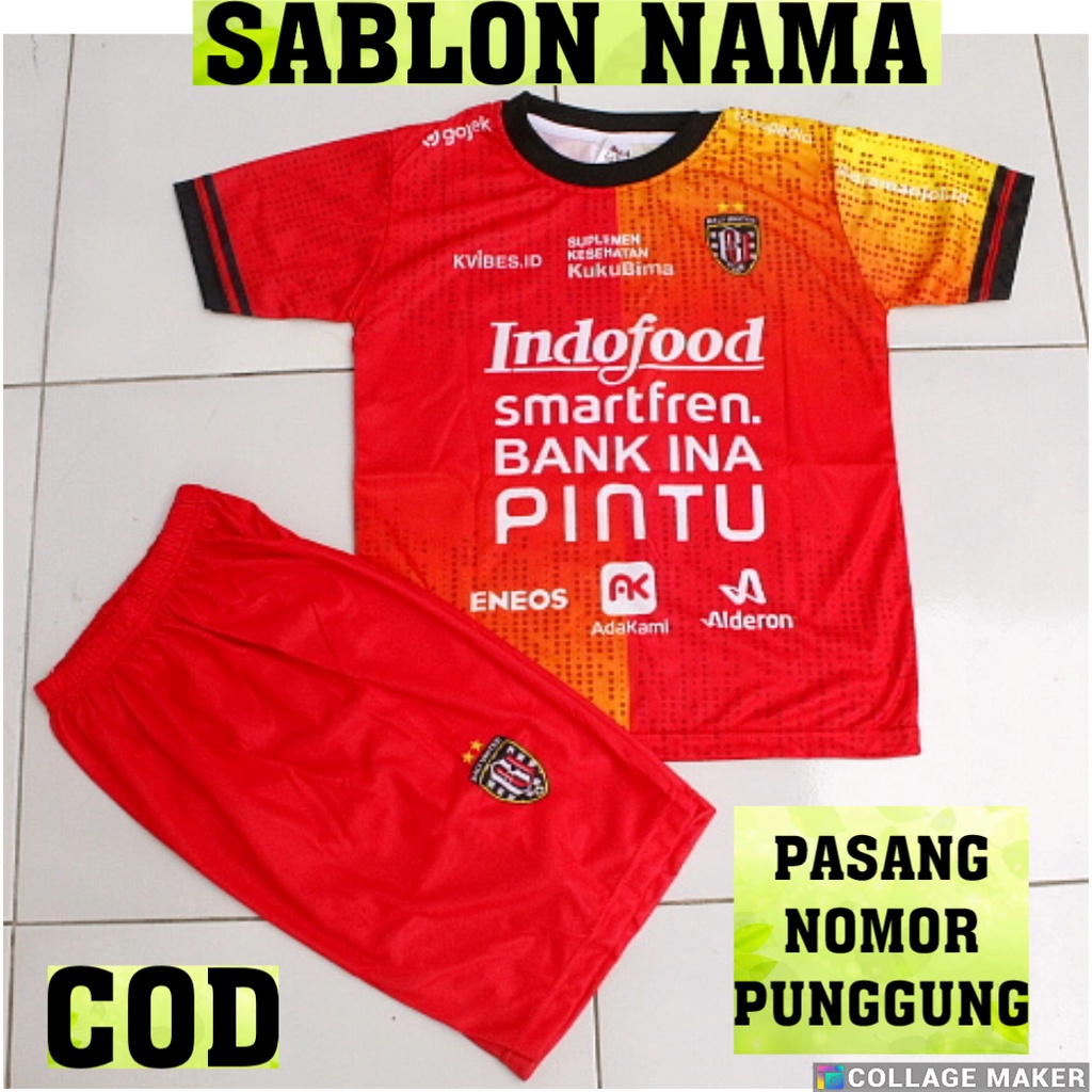 JERSEY BAJU BOLA ANAK MADURA/SETELAN BAJU BOLA MADURA/JERSY BOLA MADURA UNETID USIA 5-12THN