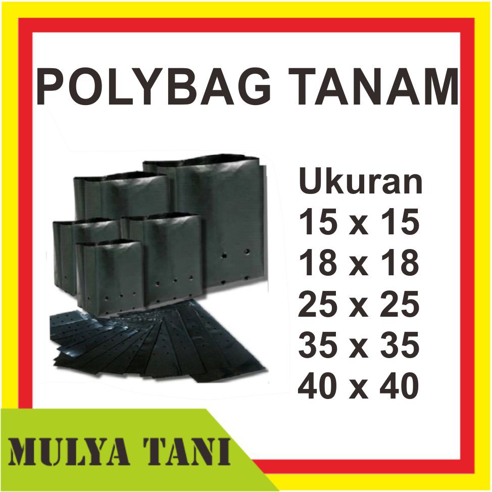 Polibag Polybag Polibeg Kantong Tanaman 500 Gram