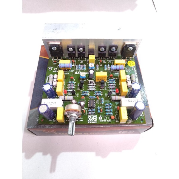 Kit driver power amplifier axl audion ( 833 )