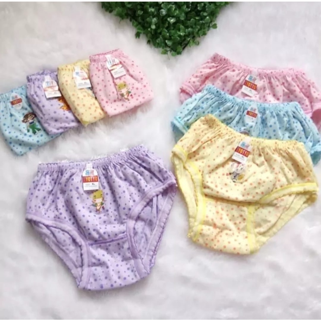 6 PCS CELANA DALAM ANAK PEREMPUAN MOTIF LUCU/CELANA DALAM ANAK PEREMPUAN SABLON/CD ANAK MOTIF LUCU/CD ANAK SD/TK