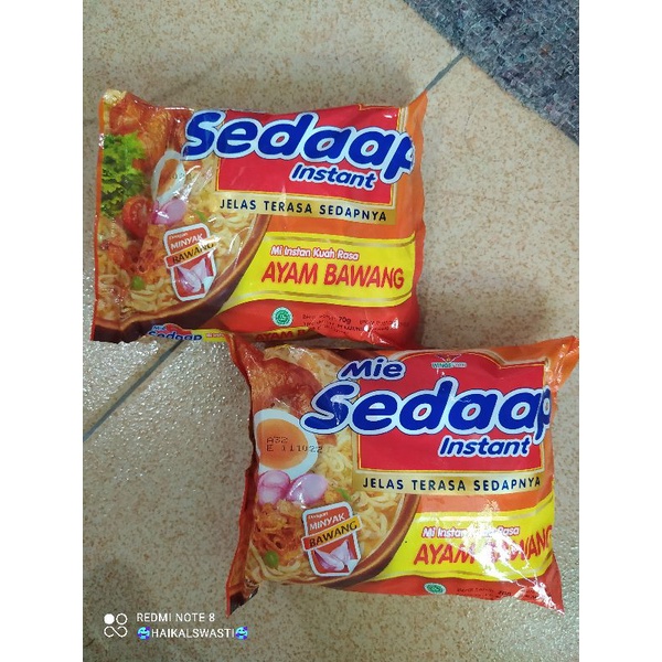 

mie sedap ayam bawang