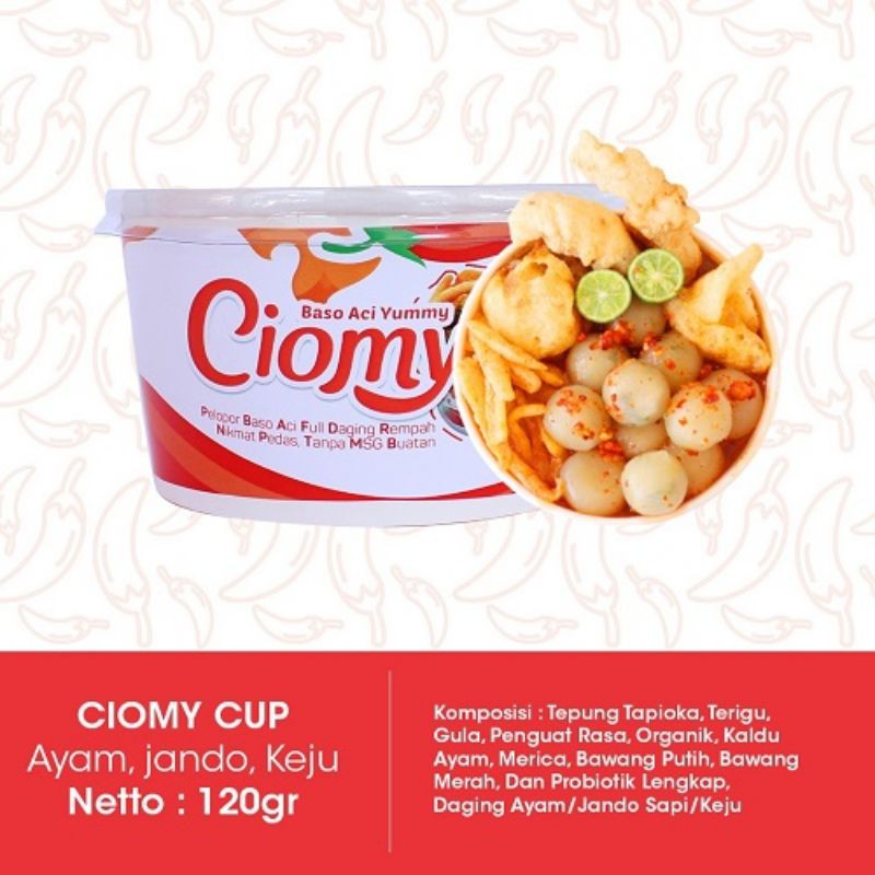 Ciomy bakso Aci cup