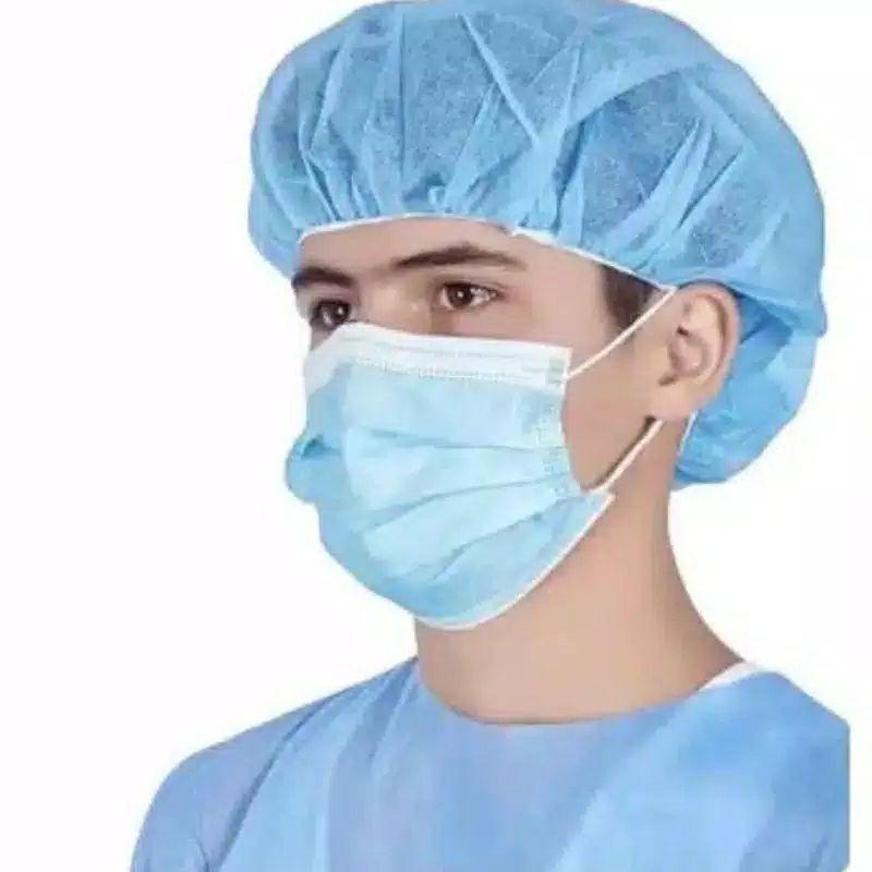 Masker Medis 3 Layer Mask Disposable 3 Ply Surgical Mask isi 50 Pcs Per Box