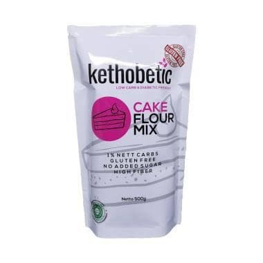 

PROMO [COD] Tepung keto ketobetic Allaire cake flour 500gr