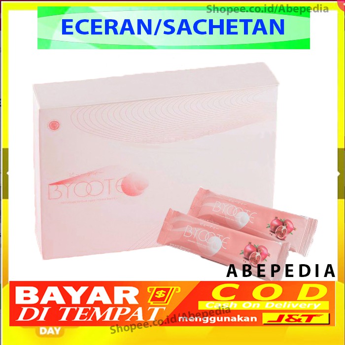 BYOOTE SACHETAN ECERAN SATUAN ORIGINAL MURAH BYOTEE COLLAGEN DRINK ECER