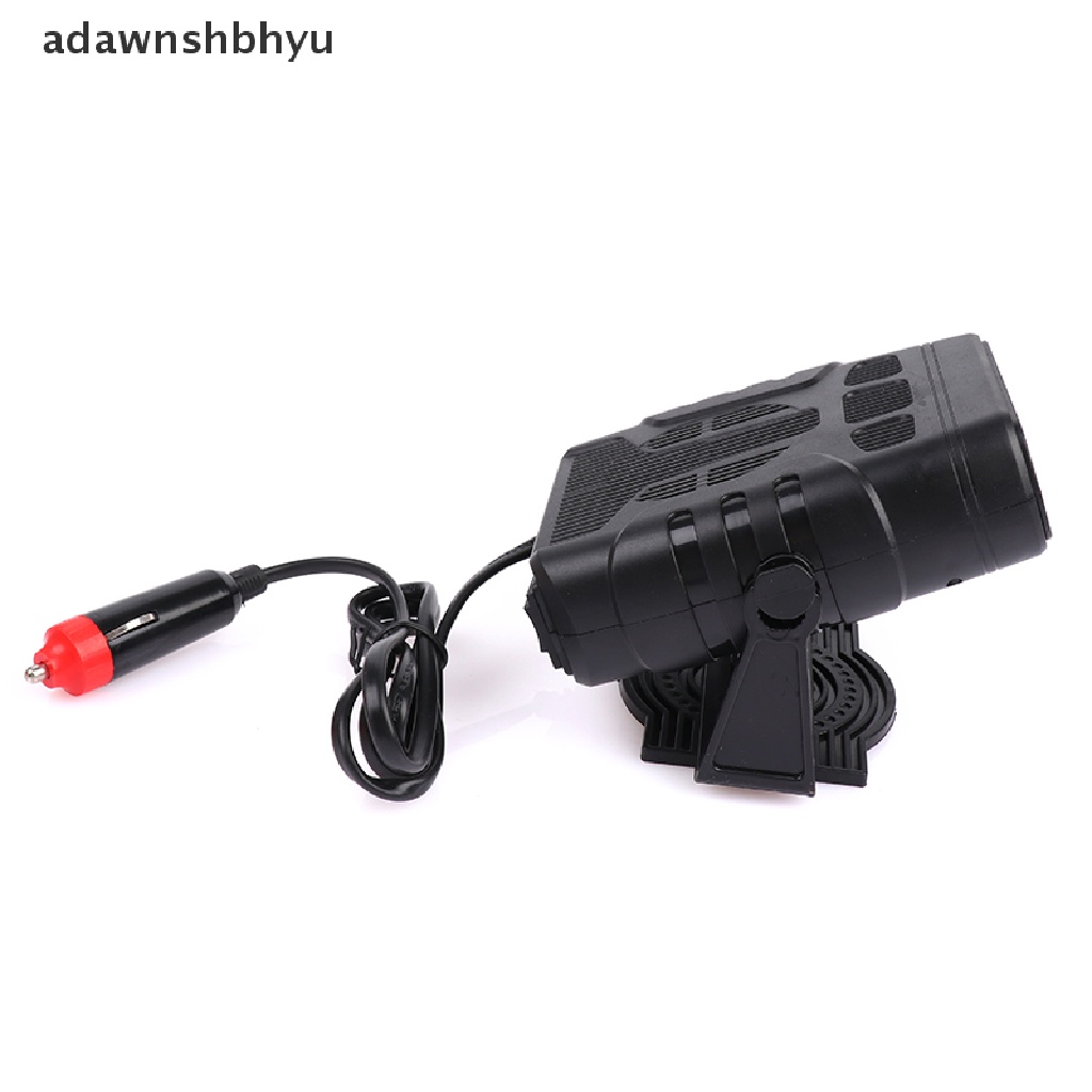 Adawnshbhyu 12V /24V Portable Car Heater Heating Fan Kaca Depan Defogging Demister Defroster