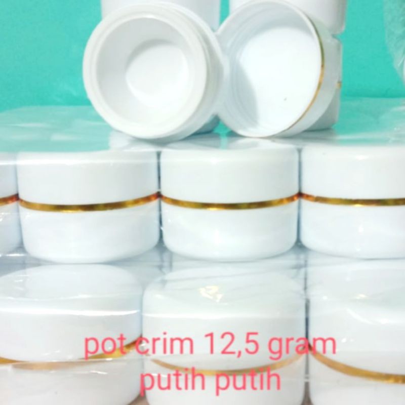 Pot Cream 12,5gr Putih Putih