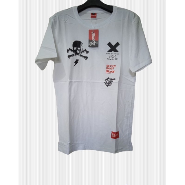 Kaos Distro BLOODS/ Men T-shirt original