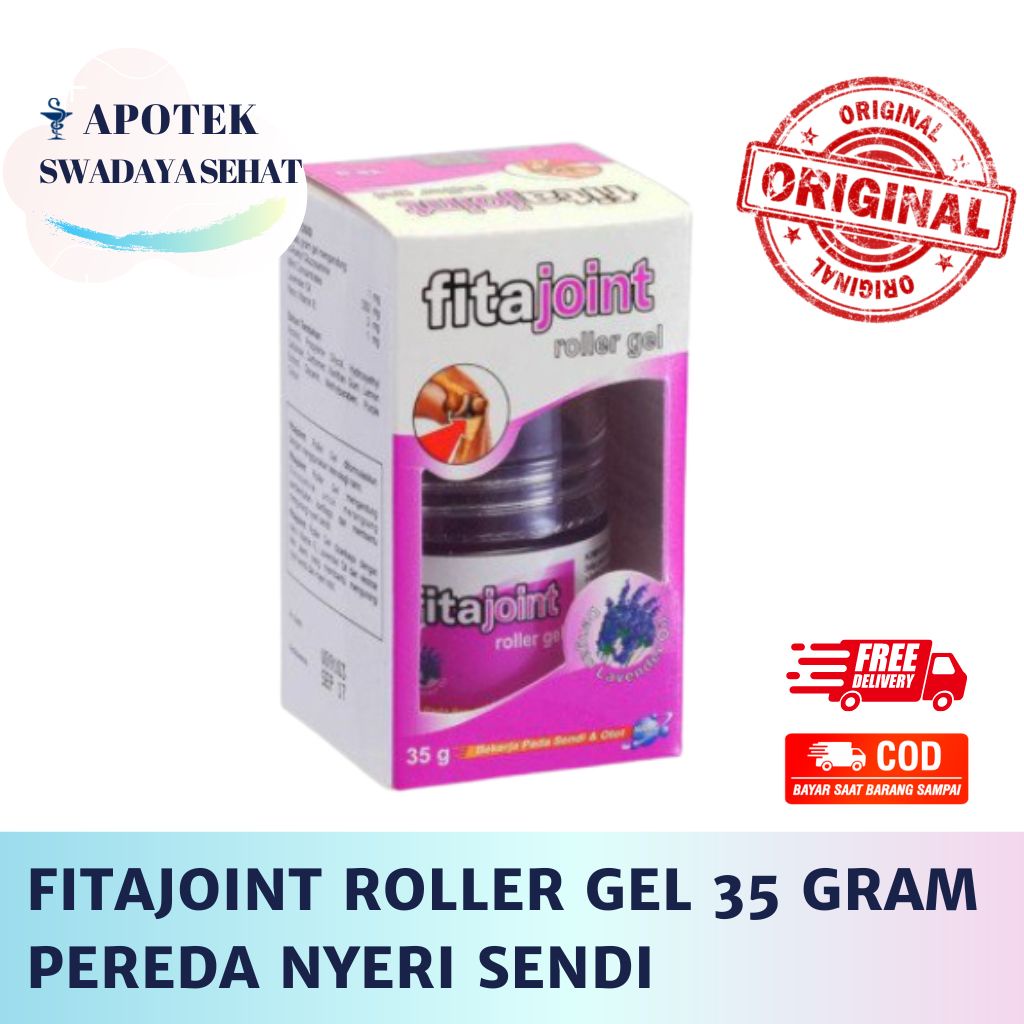 FITAJOINT Roller Gel 35 Gram - Mengurangi Nyeri Sendi