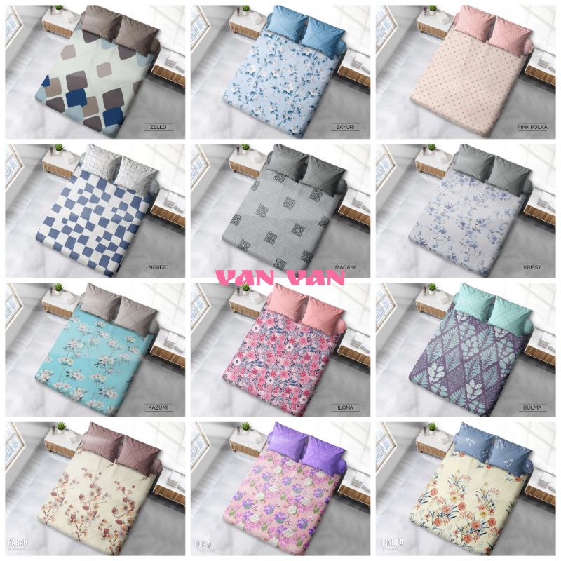 Sprei All New My Love 160x200&180x200 Tinggi 30