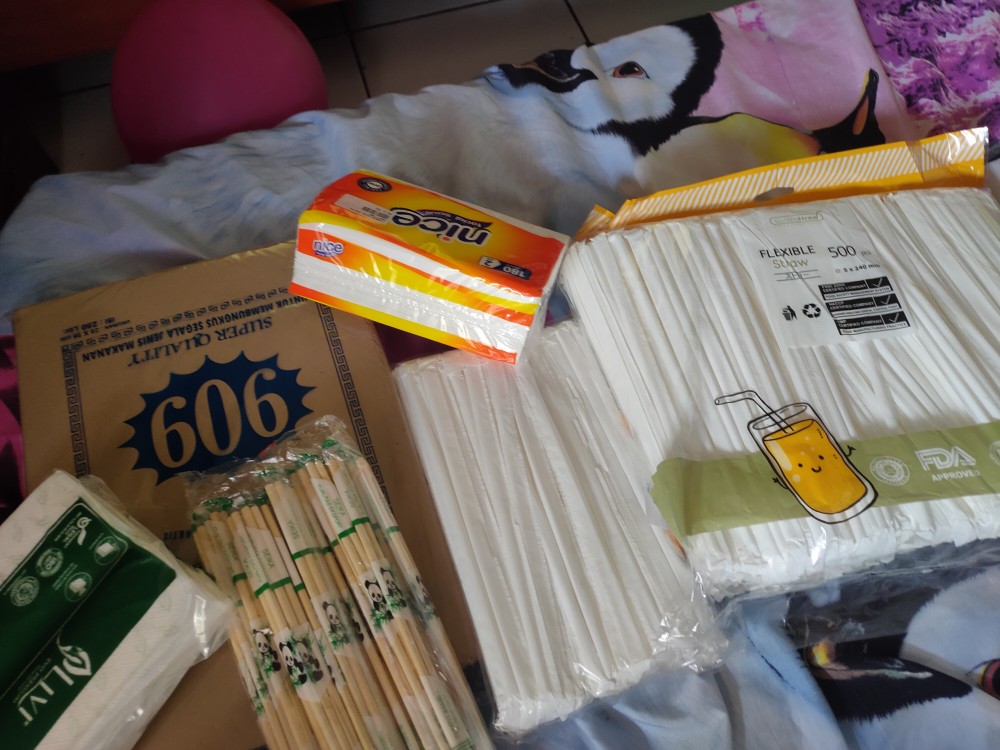 Sedotan Steril Kecil Putih ( 100 Pcs )