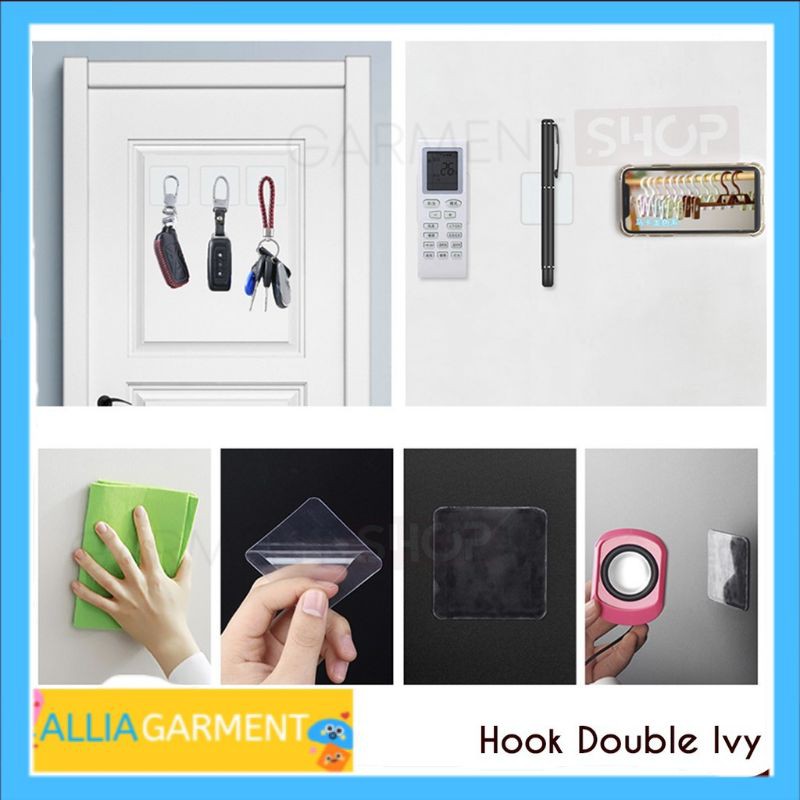 

Double Tape Nano Ivy Grip Isolasi Tempel Dinding Kuat Kotak Serbaguna