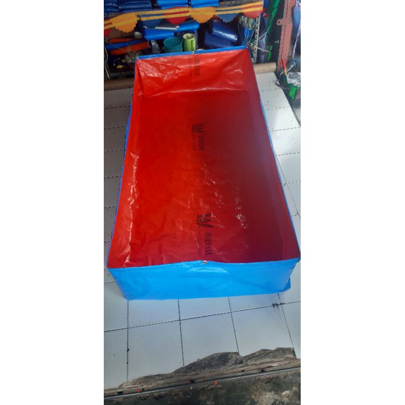 TERPAL KOLAM IKAN 200x100x50 A12 KOREA