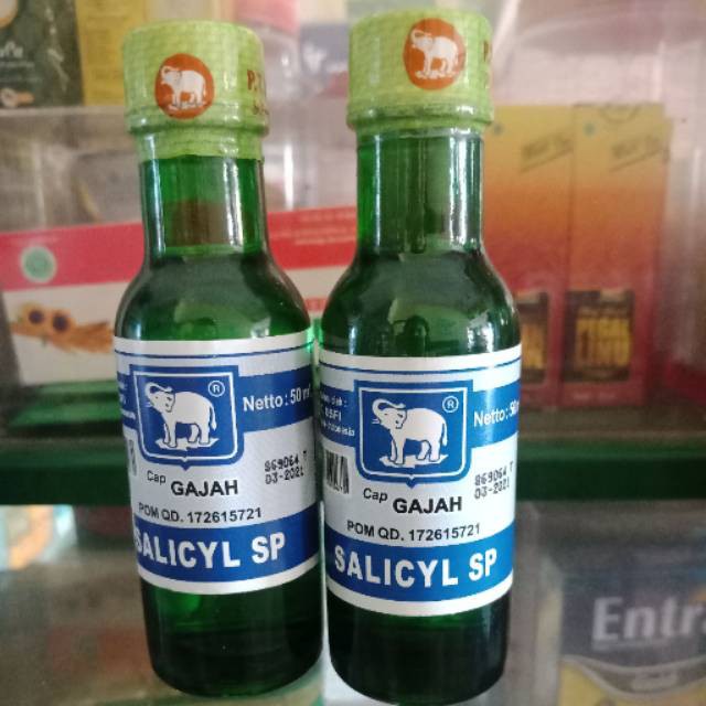 Salicyl spriritus 30ml gajah wajin bubble