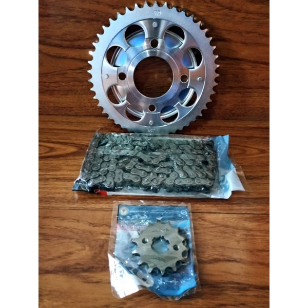 GEAR SET GL PRO NEOTECH GEAR PAKET GL PRO NEOTECH GEAR DEPAN BELAKANG PLUS RANTAI GL PRO NEOTECH 428