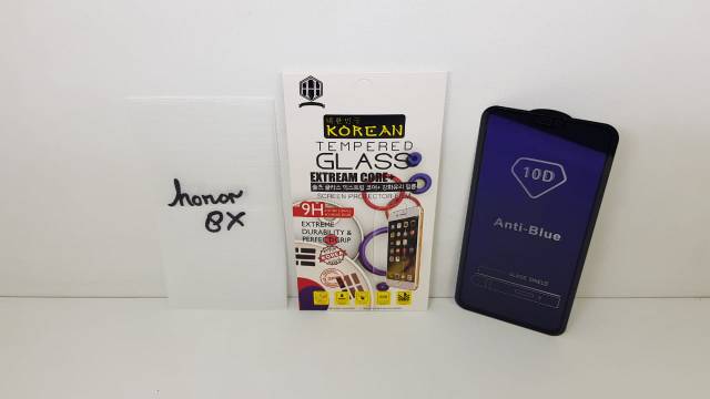 Anti Blue Ray 10D KOREAN Tempered Glass Honor 8X Honor View 10 Lite FULL SCREEN GLUE Eye Protection