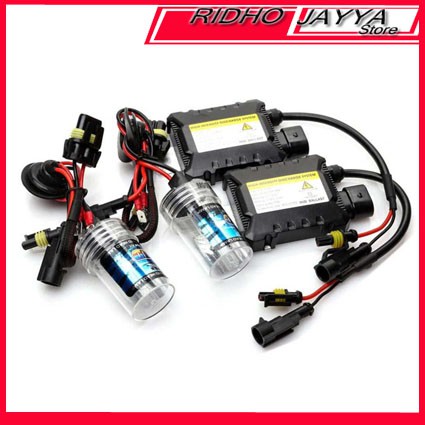 Lampu Mobil HID Xenon H7 6000K 55W (2PCS) + Ballast 12V