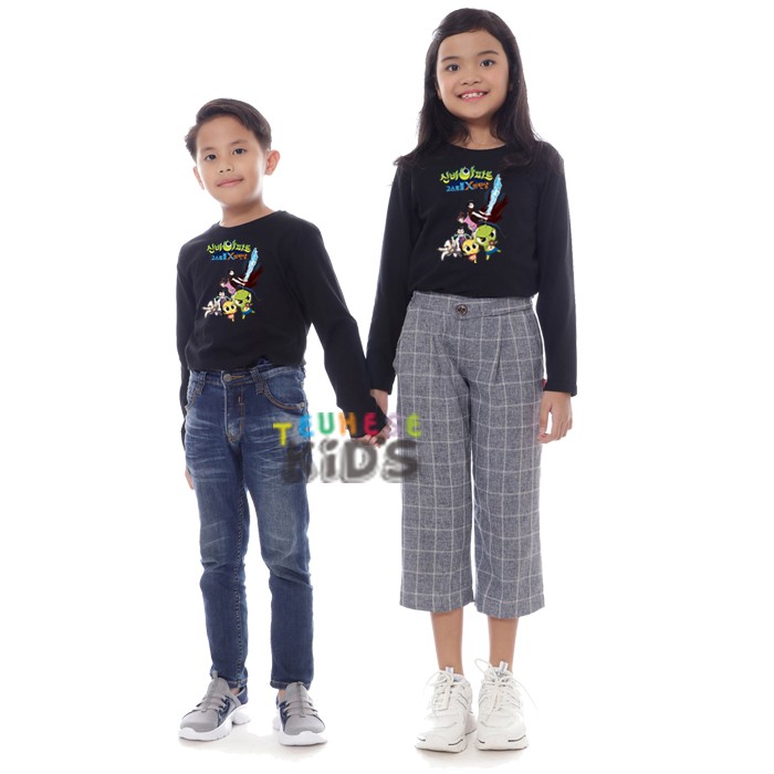 Kaos anak lengan panjang /Kaos anak Shinbi's house TERBARU LP04 COD Terlaris bahan premium