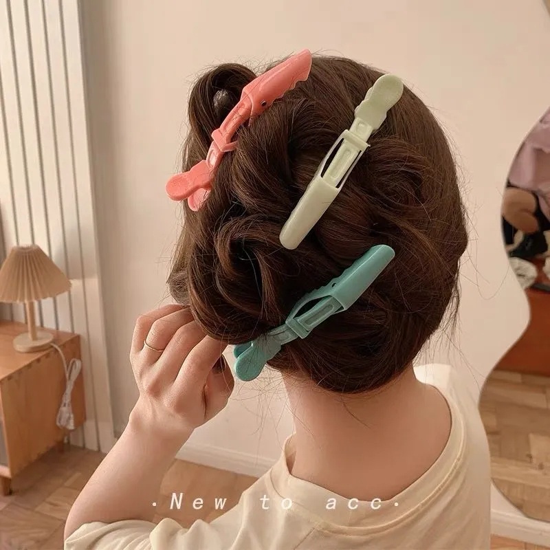 Professional Alligator Hair Clip / Women Bobby Pin  Hair Clip Clamp Claw / Girls Hairpin Hair Grip Hairdressing Salon Styling Tools