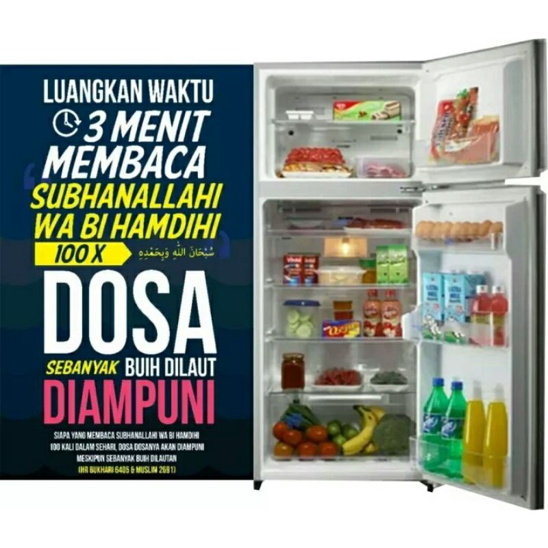 New...Sricker Kulkas Pintu 1