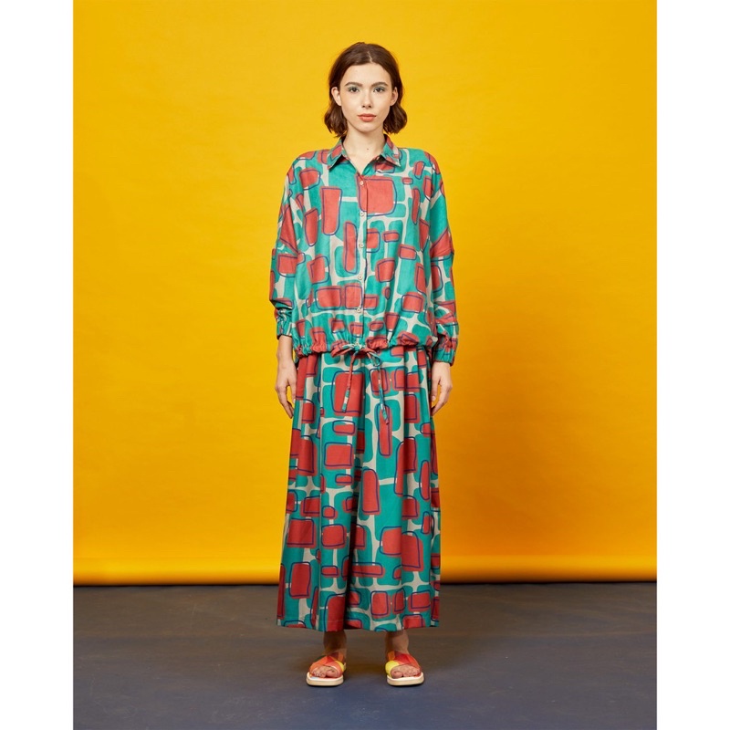 NWT Nadjani Mily Green Atasan