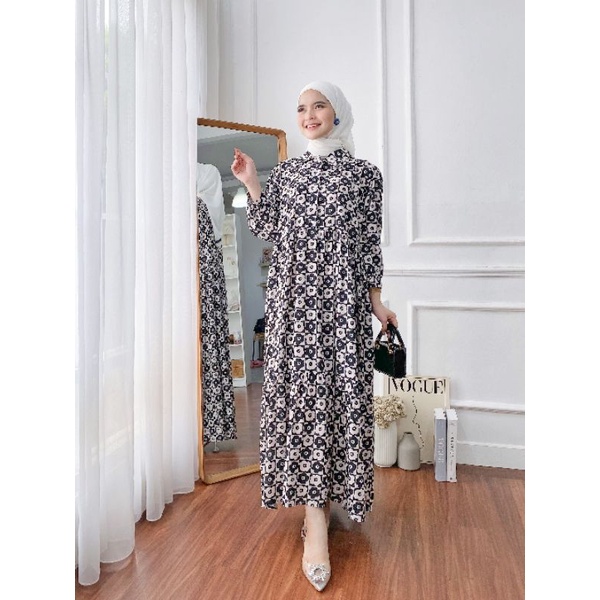 ZARA DRESS by HD.id/Dress Wanita Busui/Rayon Premium