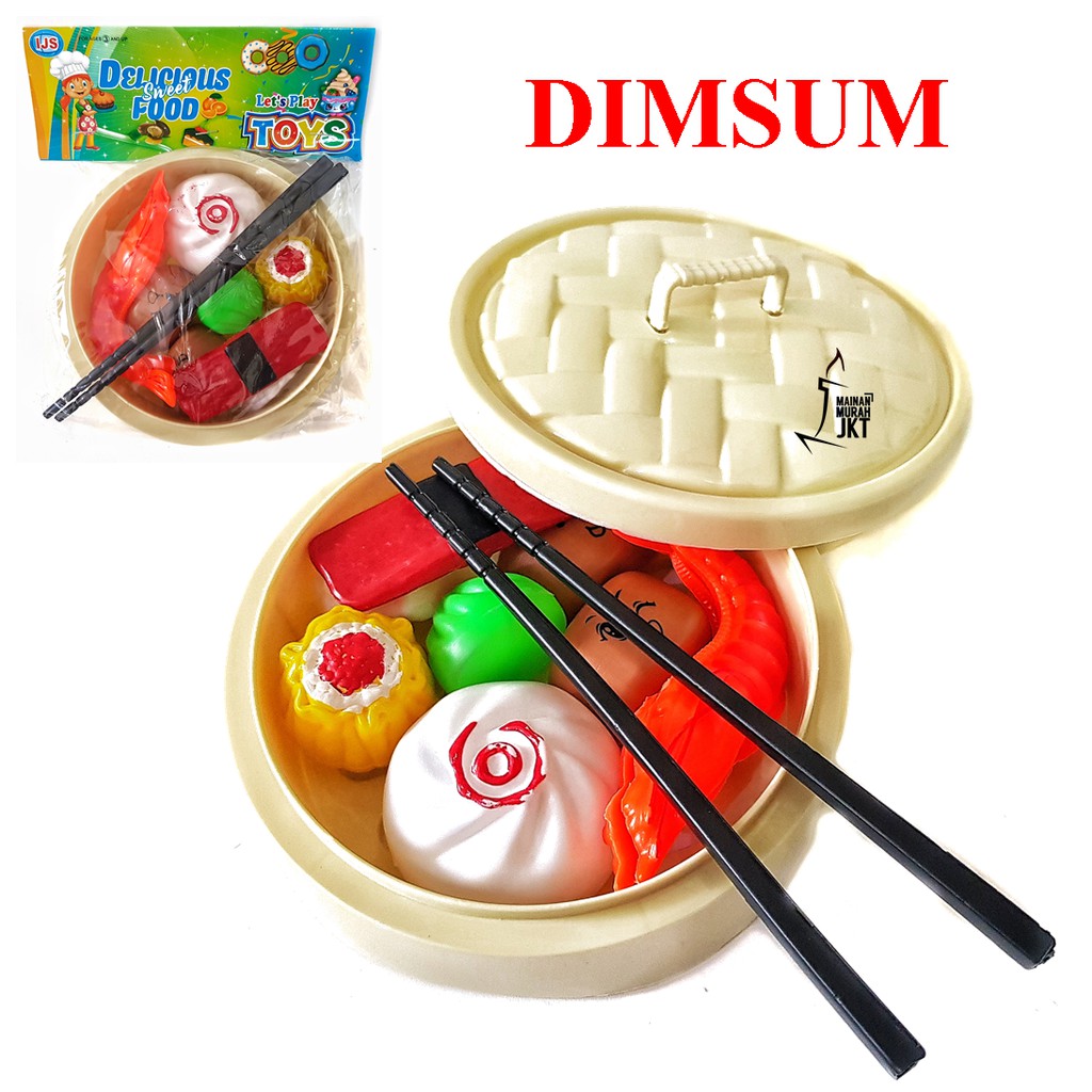 MAINANKEI MAINAN MASAK MASAKAN DIMSUM SHUSHI SH 1272 MAINAN ANAK PEREMPUAN