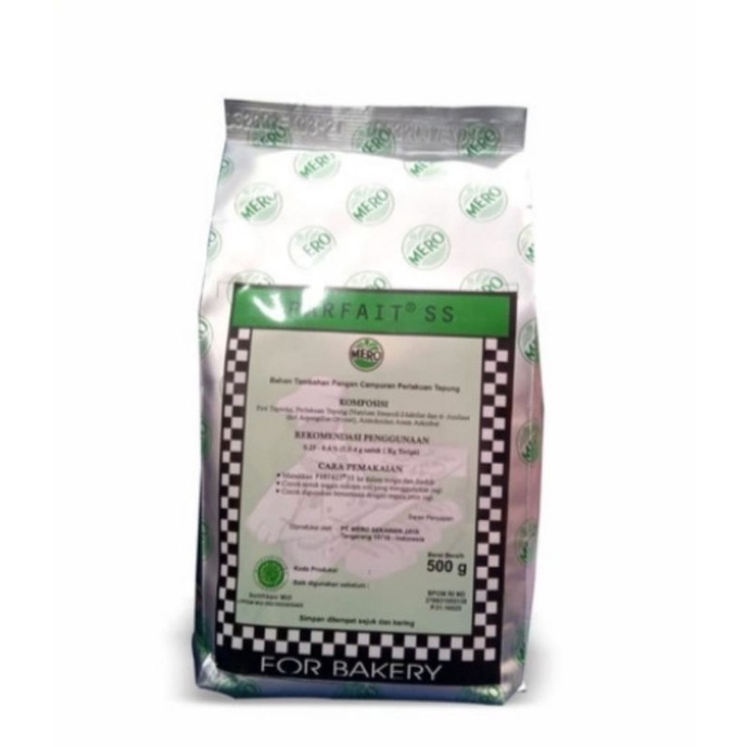 

Parfait SS 500 g / Bread Improver / Pelembut & Pengempuk Roti Parfait Super Soft Mero
