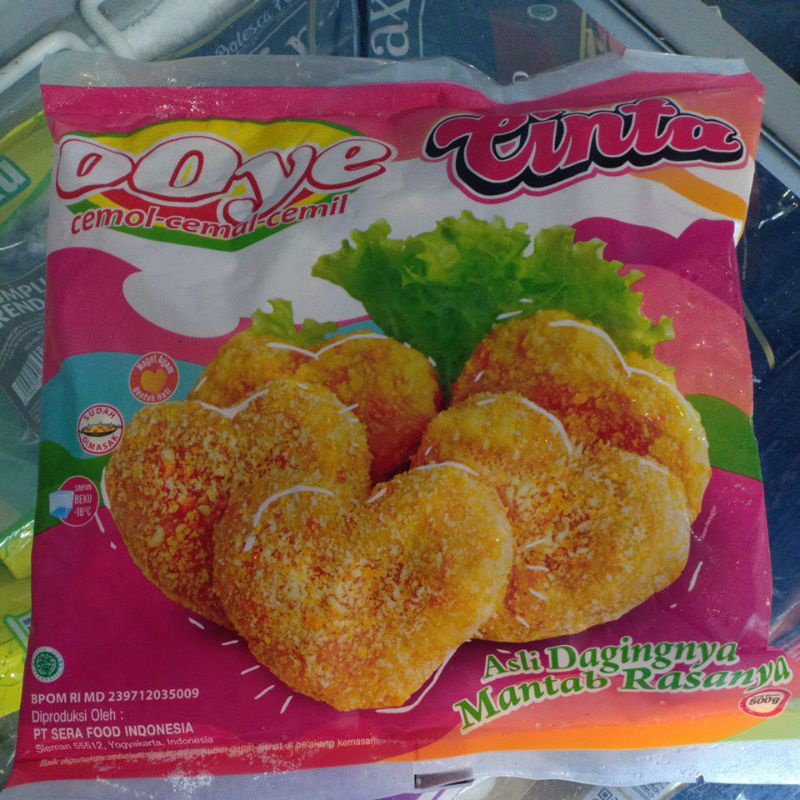 nugget ayam chicken naget ooye 500gr CINTA