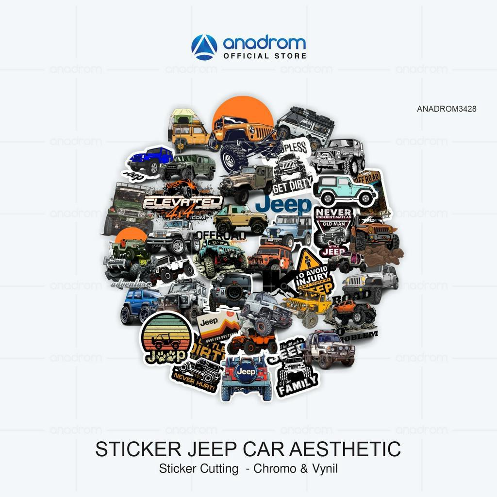 

Sticker Jeep Car Aesthetic | Sticker Aesthetic | Anadrom 3428