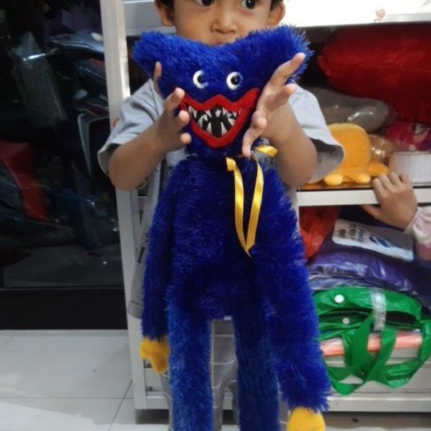huggy wuggy 55cm/ Boneka hagi wagi 55cm/Boneka huggy wuggy/ boneka huggy wuggy
