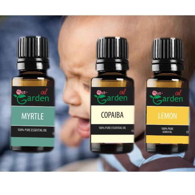 PAKET BATUK PILEK UNTUK BAYI ESSENTIAL OIL OUR GARDEN AROMA TERAPI