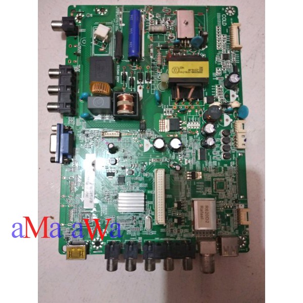 MB - MAINBOARD - MESIN TV LED PANASONIC TH 24A402G - 24A402 G - 24 A 402 G original