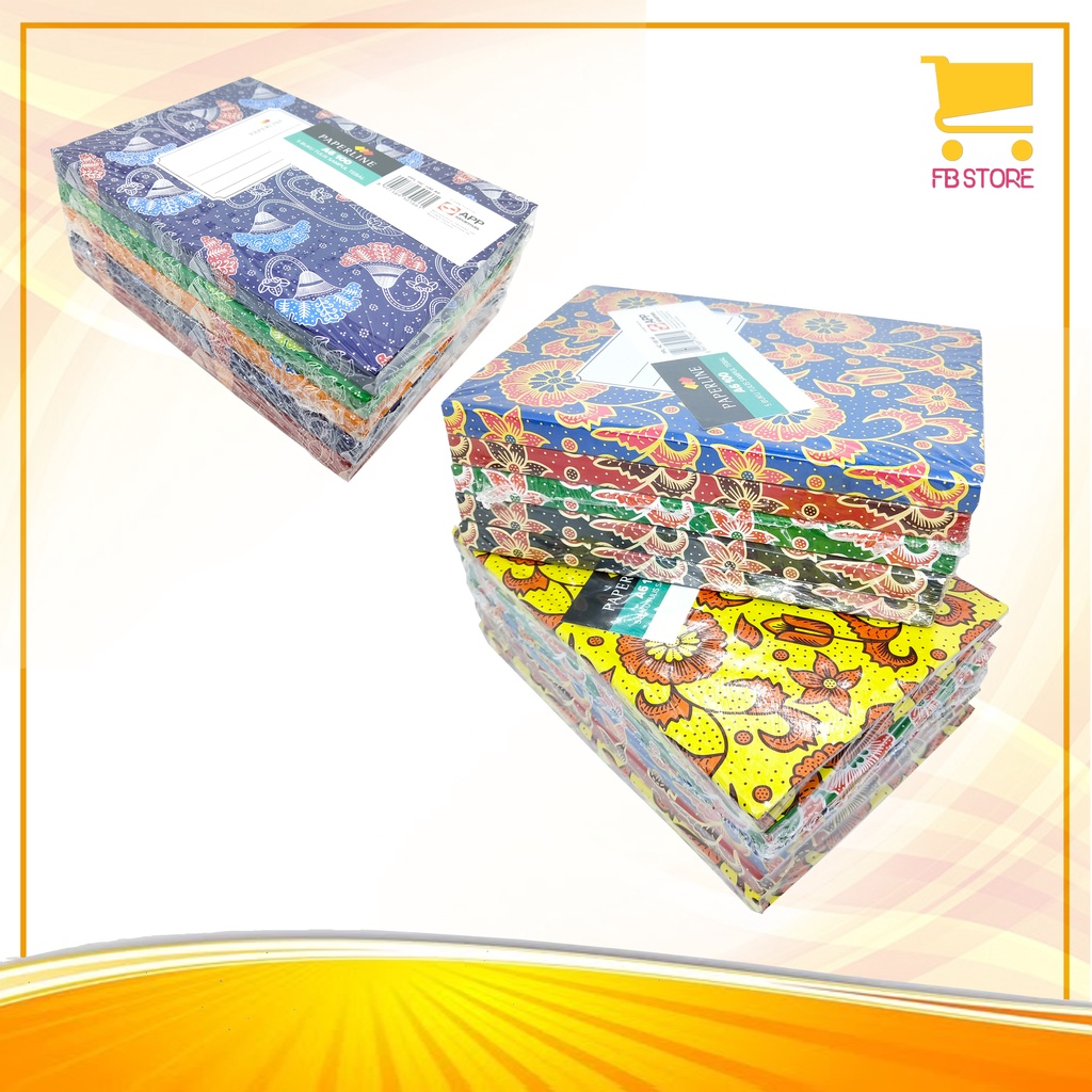 

Buku Paperline A6 Hardcover Sampul Tebal Isi 100 Lembar Per Pcs