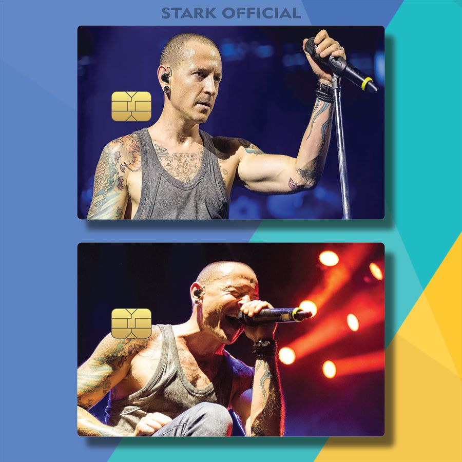 21-39 STIKER FLAZZ POPULER CHESTER LINKIN PARK BYYKI/LBDEK/ SKIN KTP AESTHETIC BAND LINKIN PARK LOGO