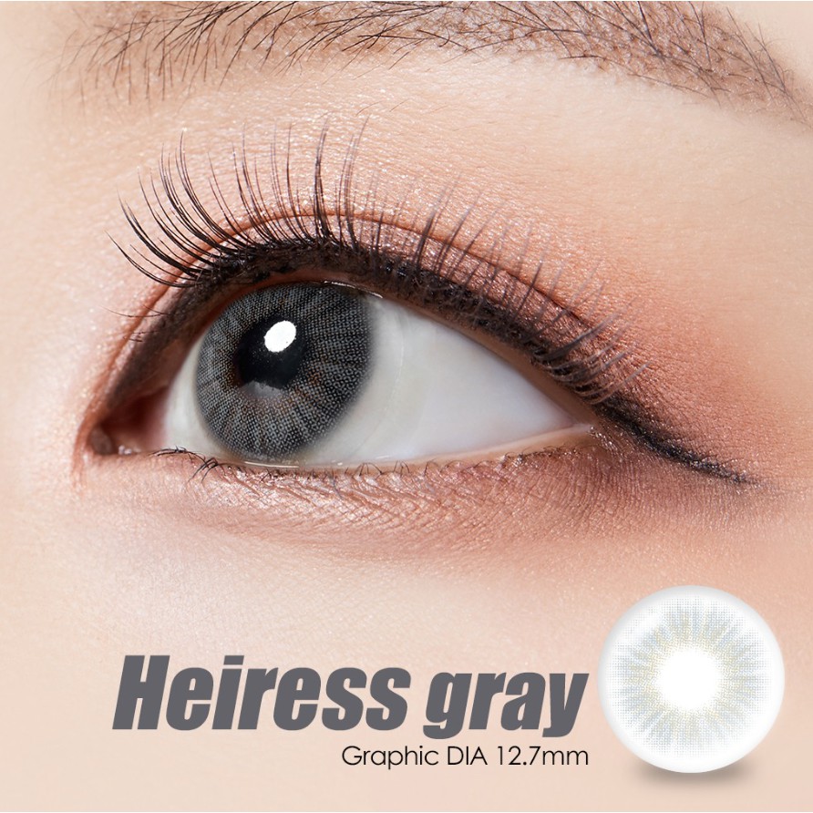 LENSBYSEOUL O'lola Heiress - Gray Korean Natural Contact Soft Lens