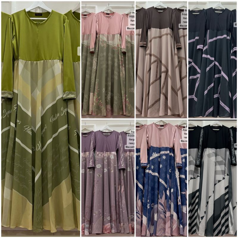 Gamis Pesta | Gamis Cerruty | Gamis Haliza Naily Qonita Lime Benhur