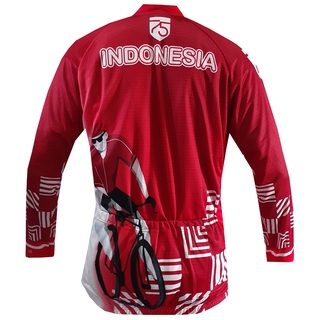 Jersey Sepeda  Baju Kaos  Lengan Panjang Roadbike XC B071 