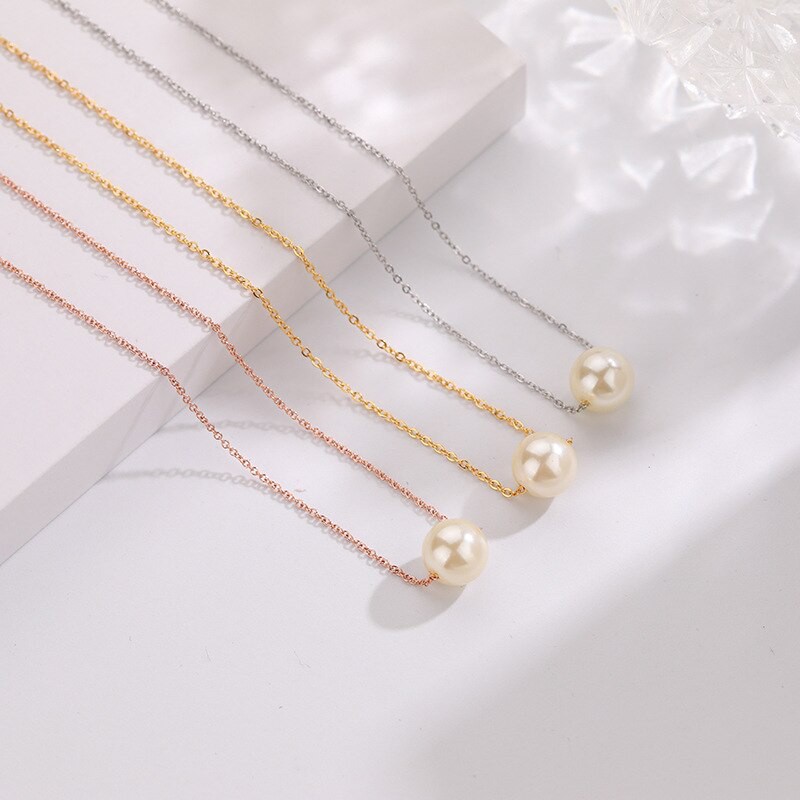 Kalung Import Korea kalung wanita liontin bulat kalun aksesoris style korea