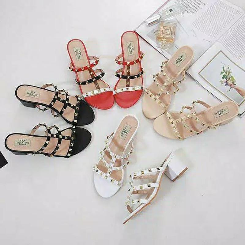 Sepatu Heels 7Cm  Simoncelli Sandal Heels Wanita Hak Tahu--