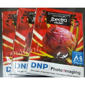 

Spectra Professional Glossy Photopaper A4 230gsm