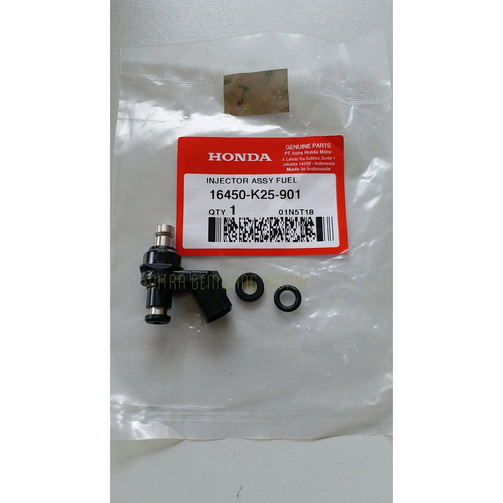 INJEKTOR HONDA BEAT FI ASLI AHM Murah cod 2389