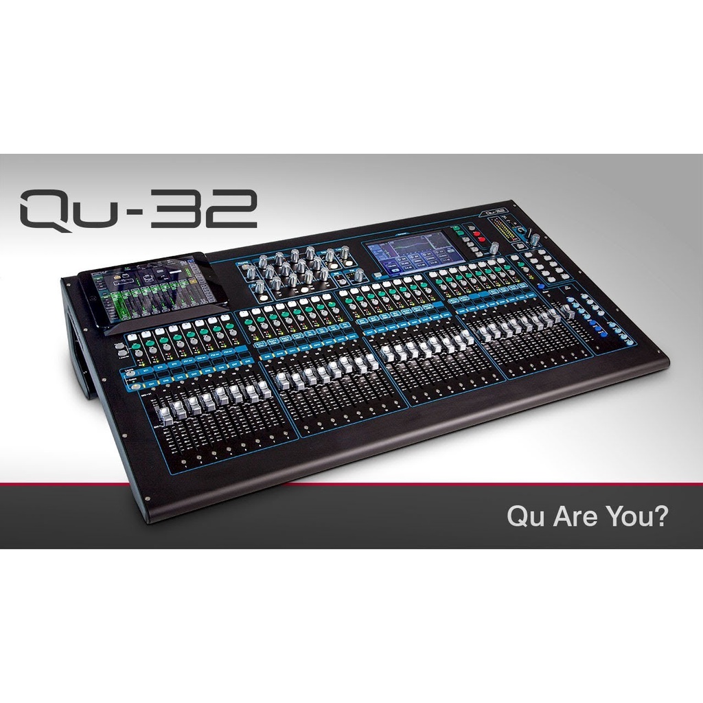 Mixer Audio Allen Heath QU32 Allen & Heath QU 32 Allen Heath QU-32 Original