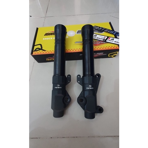 tabung shock depan fastbikes full black  metic scoopy vario 110 150 150 beat dll