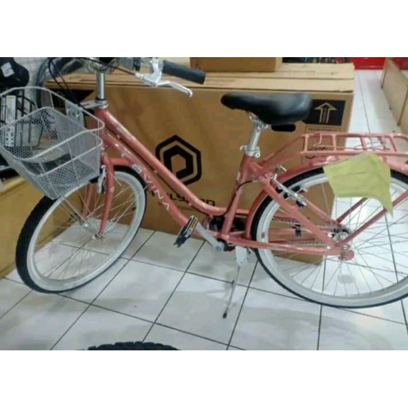SEPEDA KERANJANG VINTAGE POLYGON LOVINA 24"