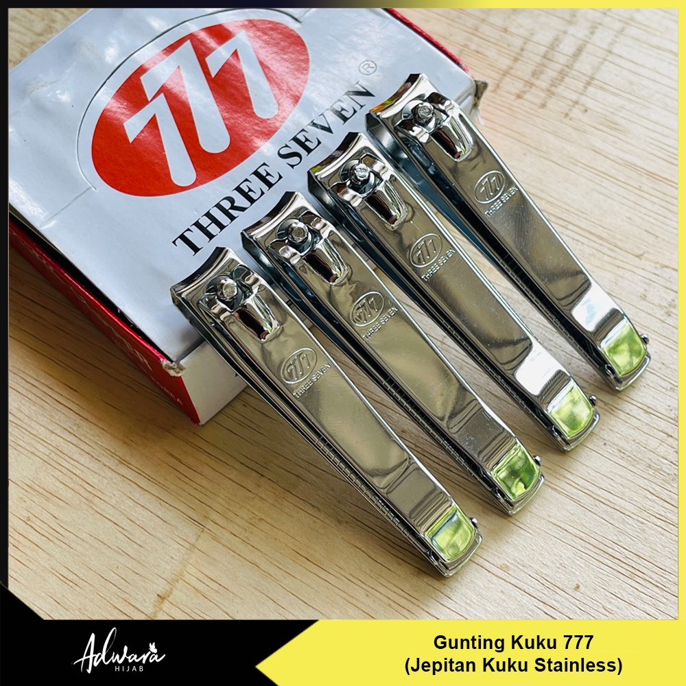 Gunting Kuku 777 Ukuran Besar dan Kecil / Alat Potongan Kuku Three Seven