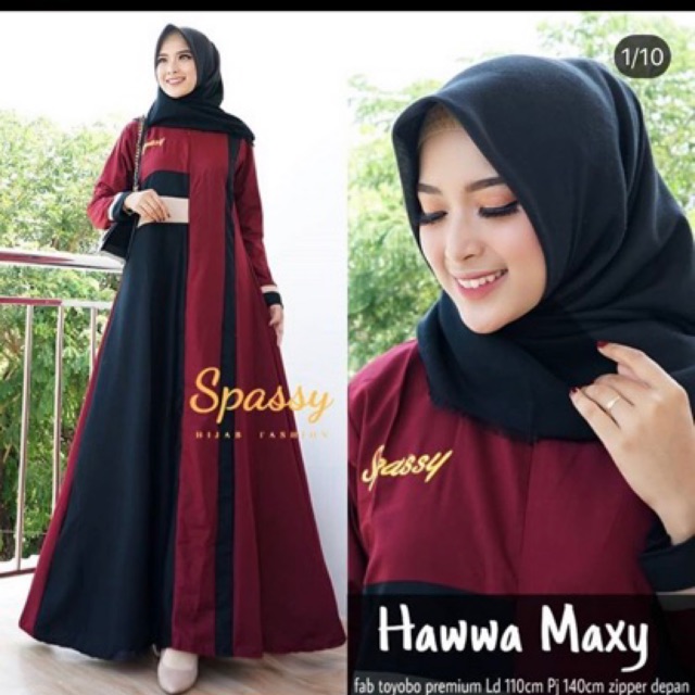 GAMIS HAWWA MAXY GAMIS MOSCREPE